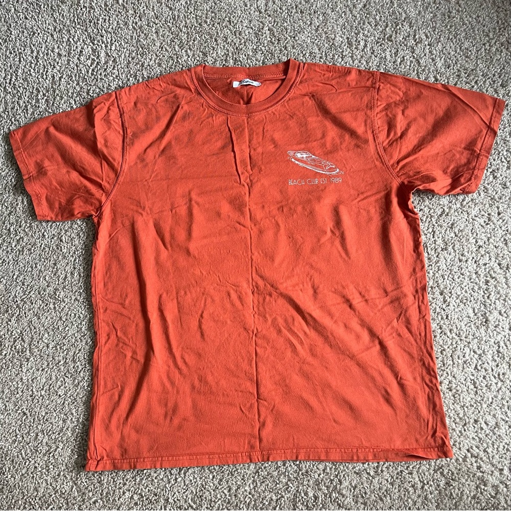 ENCHANTE Beach Club 1989 Boat Short Sleeve Tee T Shirt